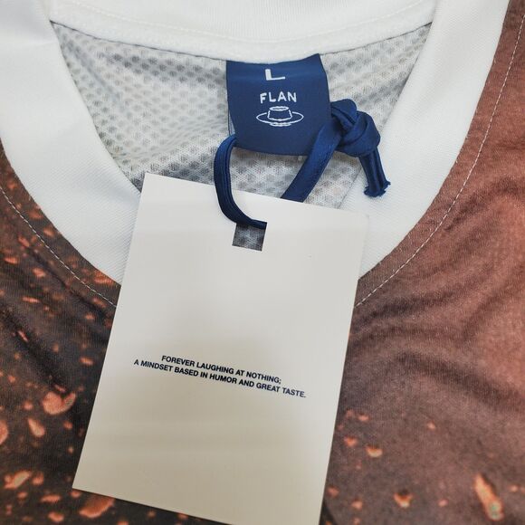 FLAN LABS Rocket Soccer Jersey Mens L Graphics Breathable Lightweight NWT - Picture 7 of 11